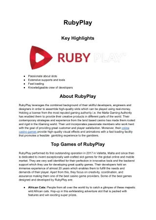 rubyplay