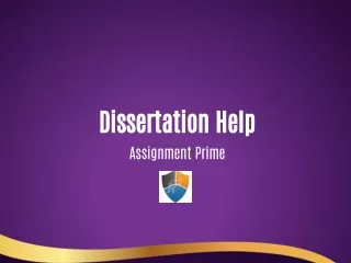 Dissertation Help