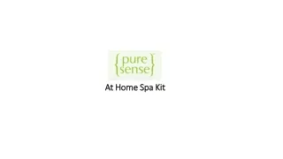 At Home Spa Kit