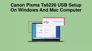 canon pixma ts6220 usb setup on windows