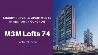 m3m lofts 74