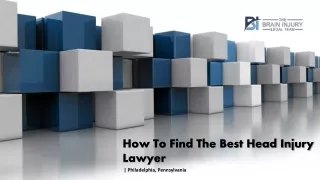 How To Find The Best Head Injury Lawyer