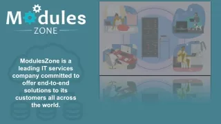 moduleszone is a leading it services company