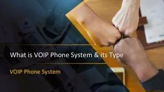 What is VOIP Phone System & its Type