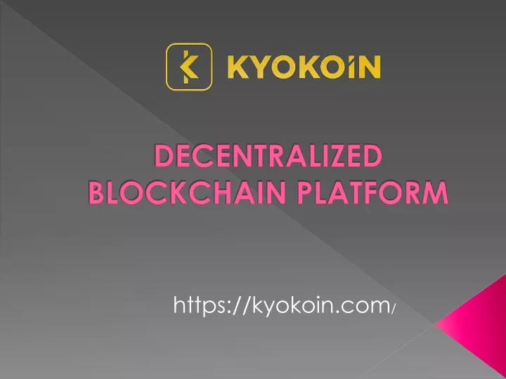 decentralized blockchain platform