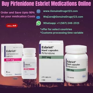 Christmas Offers 2021 - Save Up to 90% on #Pirfenidone #Esbriet Medication Costs