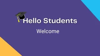 welcome