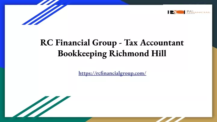 rc financial group tax accountant bookkeeping
