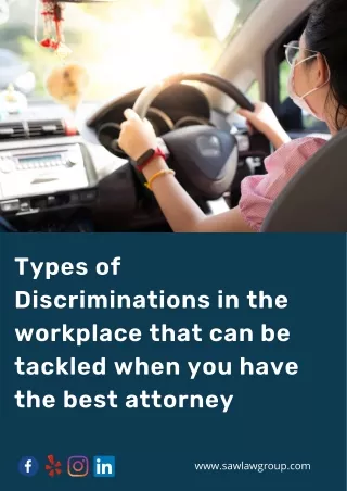Types of Discriminations in the workplace that can be tackled when you have the best attorney in Los Angeles