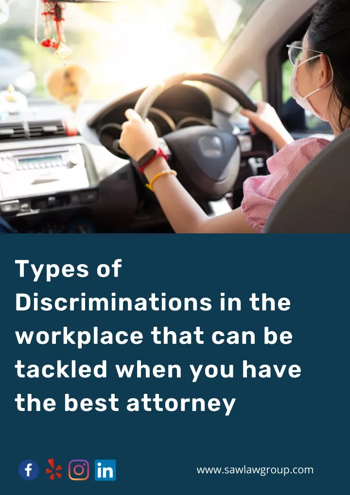 Ppt Types Of Discriminations In The Workplace That Can Be Tackled