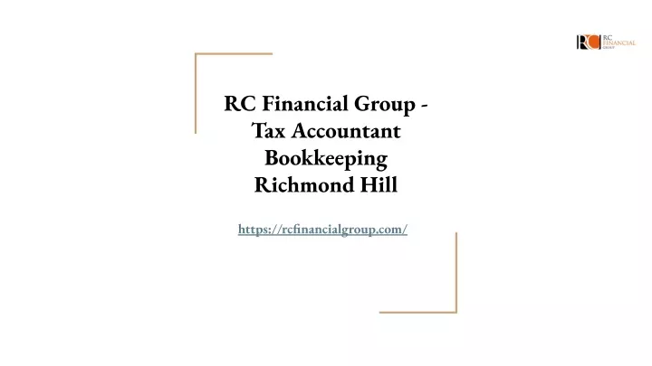 rc financial group tax accountant bookkeeping