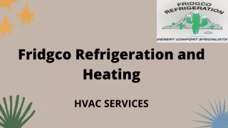 fridgco refrigeration and heating
