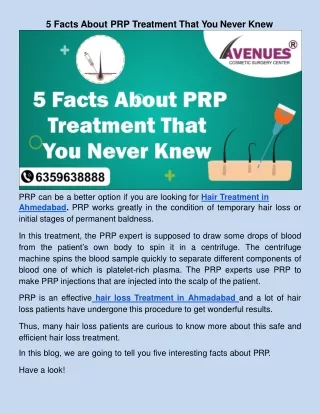 5 Facts About PRP Treatment That You Never Knew.docx-converted