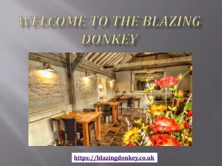 Country Hotel Kent - Blazing Donkey