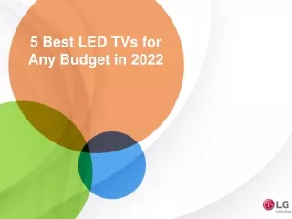 5 Best LED TVs for Any Budget in 2022