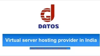 Virtual server hosting provider in India