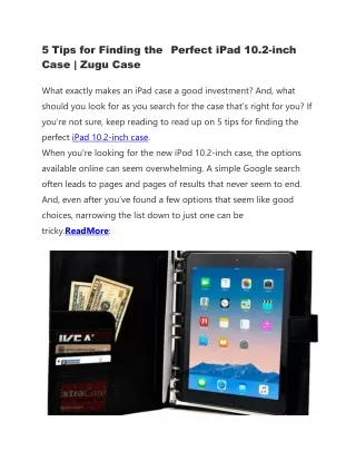 5 tips for finding the perfect ipad 10 2 inch