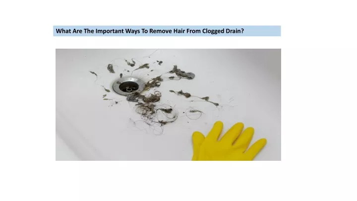 what are the important ways to remove hair from