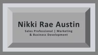 Nikki Rae Austin - Provides Consultation in Leadership