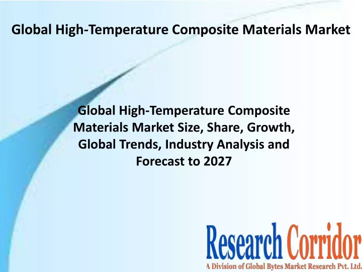 global high temperature composite materials market