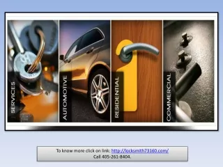 to know more click on link http locksmith73160