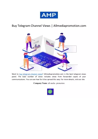 buy telegram channel views allmediapromotion com