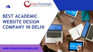 Academic Website Design Company in Delhi