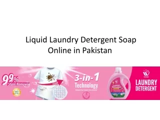liquid laundry detergent soap online in pakistan