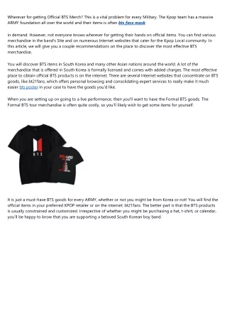 5 Qualities the Best People in the bts t shirt Industry Tend to Have