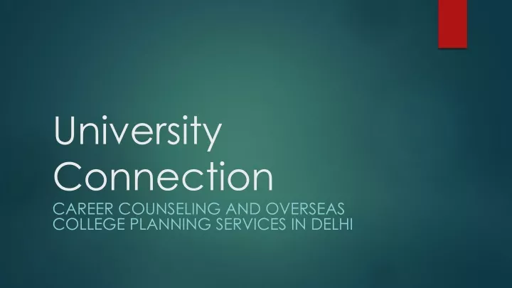 university connection