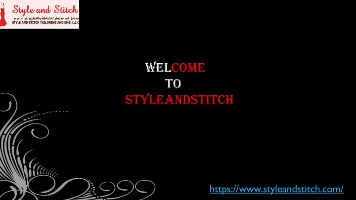wel come to styleandstitch