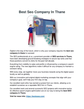 Best Seo Company In Thane