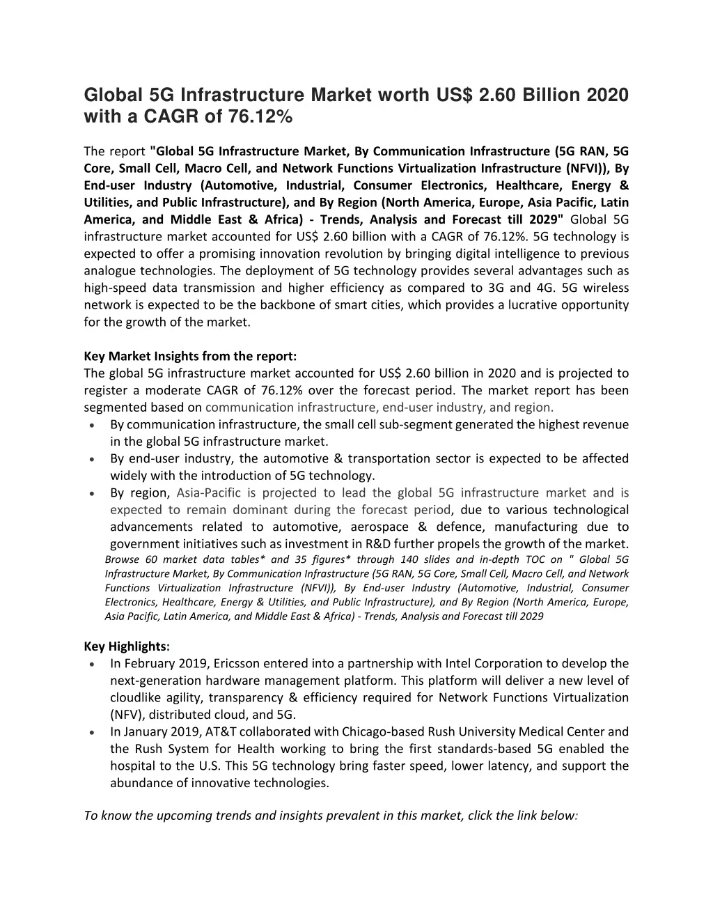 PPT - Global 5G Infrastructure Market worth US PowerPoint Presentation ...