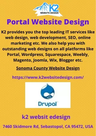 portal website design
