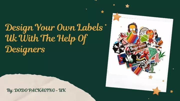 design your own labels uk with the help