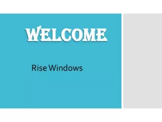 welcome