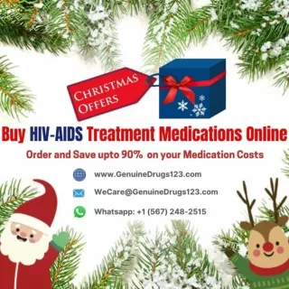 Christmas Offers 2021 - Save Up to 90% on #HIV / #AIDS Treatment Medication Cost