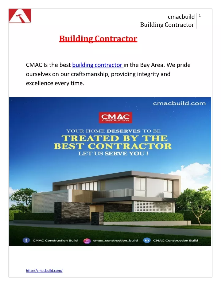 cmacbuild building contractor