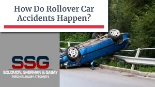 How Do Rollover Car Accidents Happen?