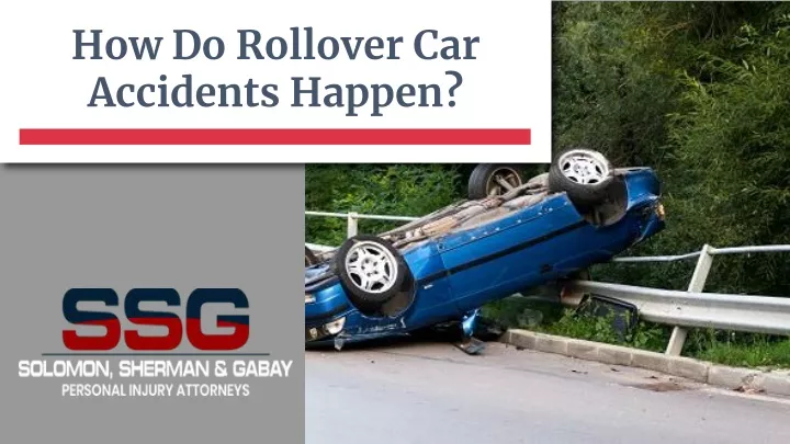 how do rollover car accidents happen