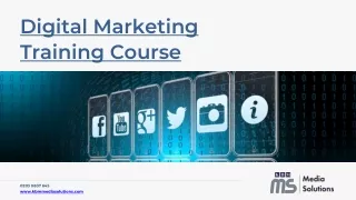 Digital Marketing Training Course with certificate