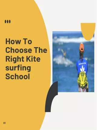 Important Aspects for Choosing The Right  Kitesurfing School for Yourself