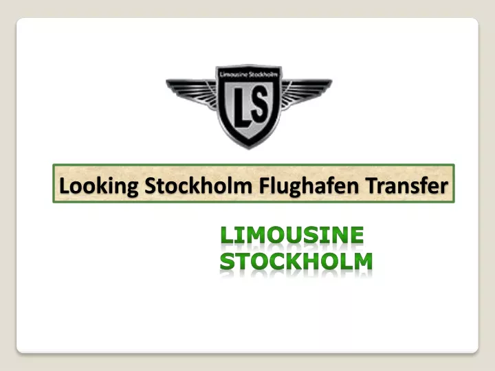 looking stockholm flughafen transfer