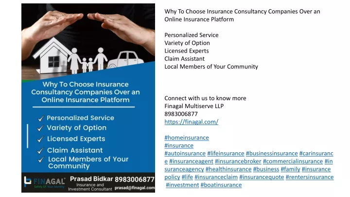 why to choose insurance consultancy companies
