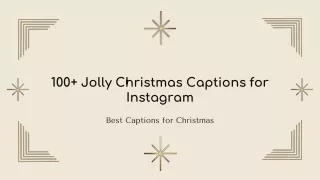 Christmas Captions for Instagram