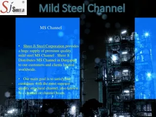 mild steel channel