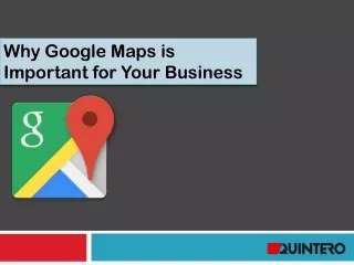 Why Google Maps is Important for Your Business