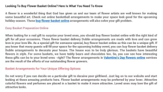 Looking To Buy Flower Basket Online Here Is What You Need To Know