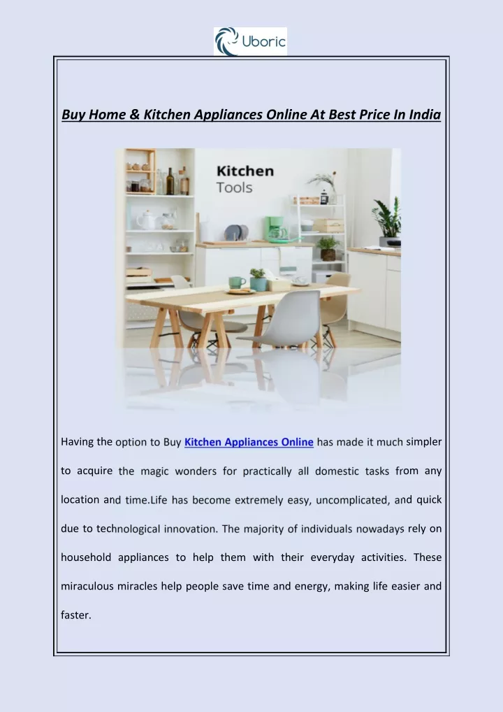 buy home kitchen appliances online at best price