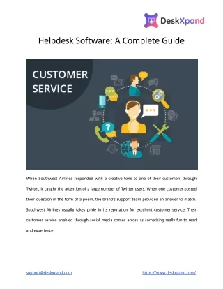 helpdesk software a complete guide